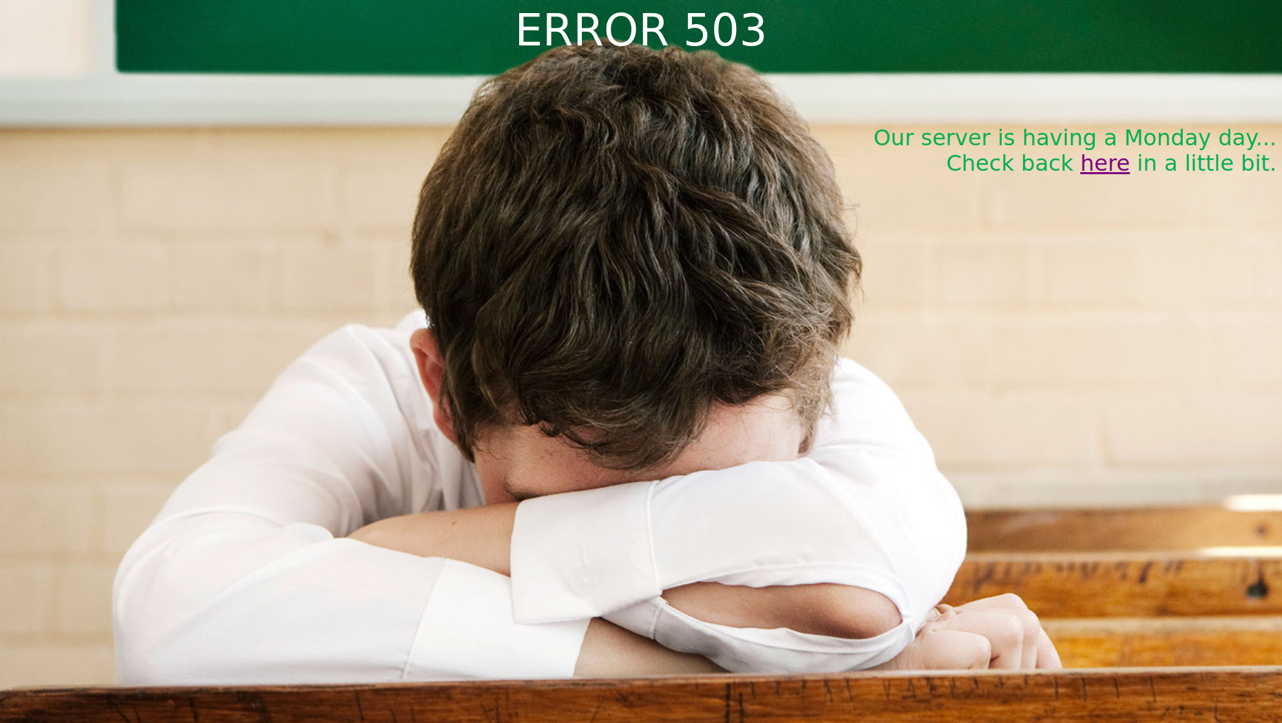 404 Error Page